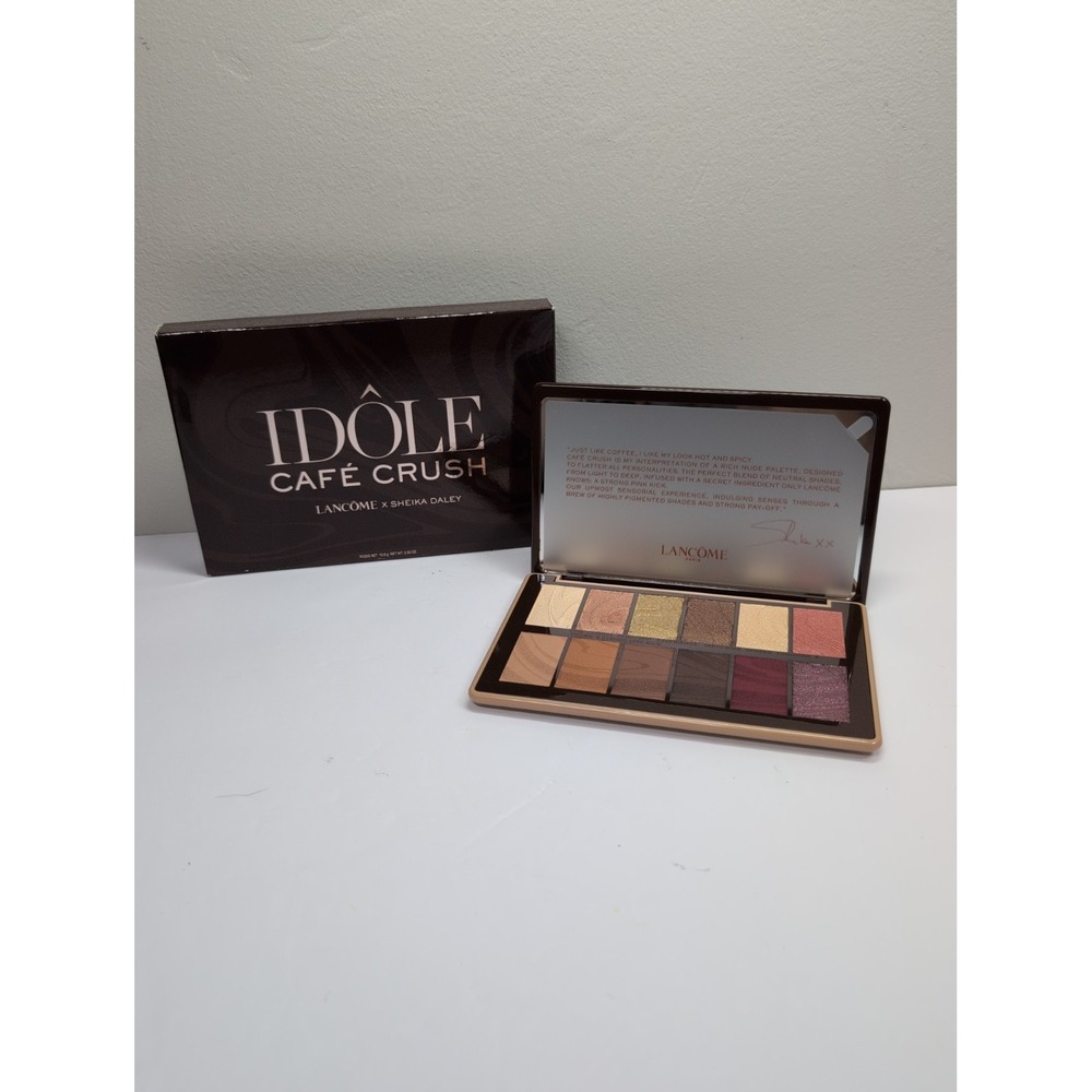 Lancome Idole Cafe Crush Eye Makeup Platte (12 Shades) x Sheika Daley 2025 NIB